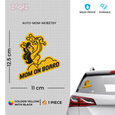 Charming Mom on Board Sign for Cars